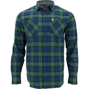 The American Outdoorsman Men's size medium flannel Heavyweight Plaid shirt Butto
